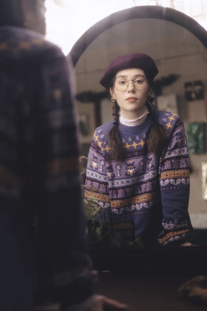 [Pre-order] OMOCAT x hololive English -Myth- Ninomae Ina'nis - Knit Sweater