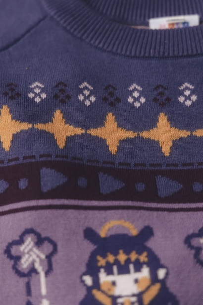 [Pre-order] OMOCAT x hololive English -Myth- Ninomae Ina'nis - Knit Sweater