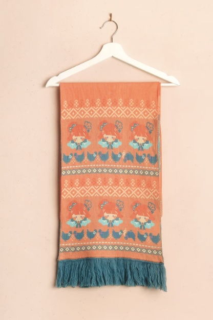 [Pre-order] OMOCAT x hololive English -Myth- Takanashi Kiara - Knit Scarf