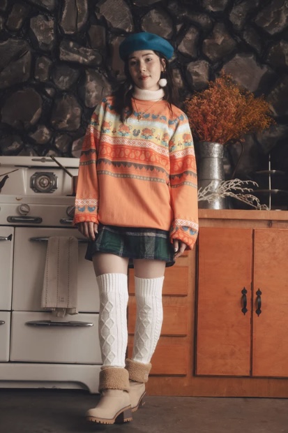 [Pre-order] OMOCAT x hololive English -Myth- Takanashi Kiara - Knit Sweater