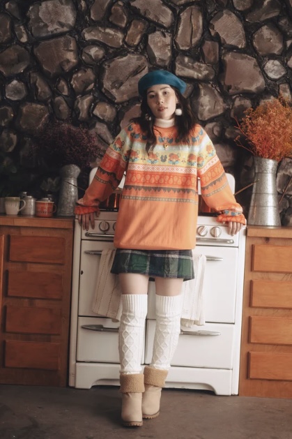 [Pre-order] OMOCAT x hololive English -Myth- Takanashi Kiara - Knit Sweater