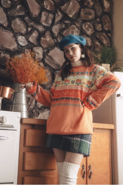 [Pre-order] OMOCAT x hololive English -Myth- Takanashi Kiara - Knit Sweater