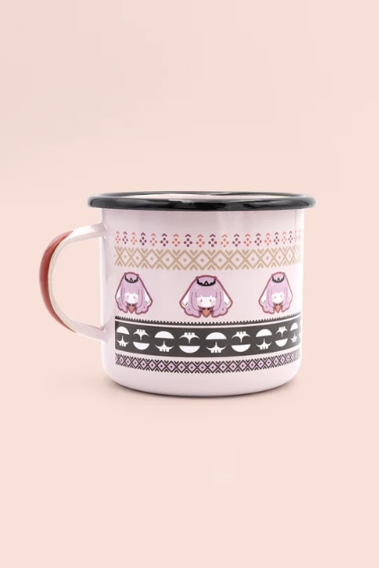 [Pre-order] OMOCAT x hololive English -Myth- Mori Calliope - Enamel Mug