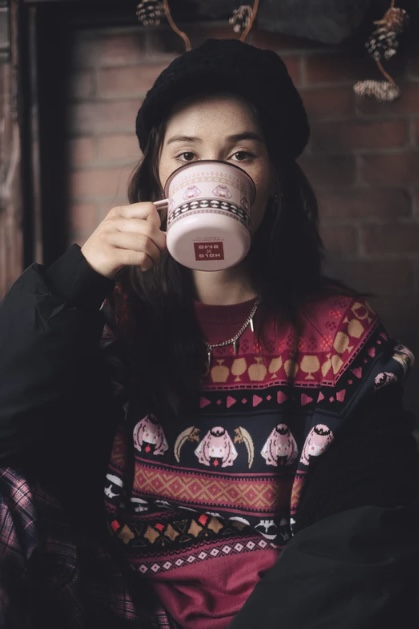 [Pre-order] OMOCAT x hololive English -Myth- Mori Calliope - Enamel Mug