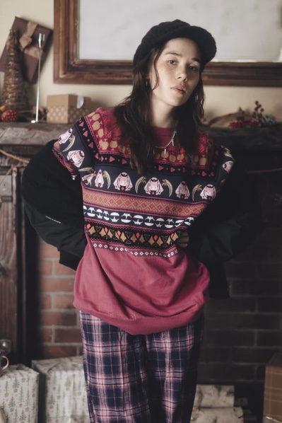 [Pre-order] OMOCAT x hololive English -Myth- Mori Calliope - Knit Sweater