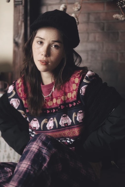 [Pre-order] OMOCAT x hololive English -Myth- Mori Calliope - Knit Sweater