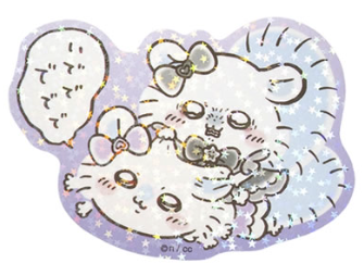 [Pre-order] "Chiikawa" Magical Chiikawa Bad Version Sticker - Momonga