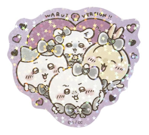 [Pre-order] "Chiikawa" Magical Chiikawa Bad Version Sticker - Heart