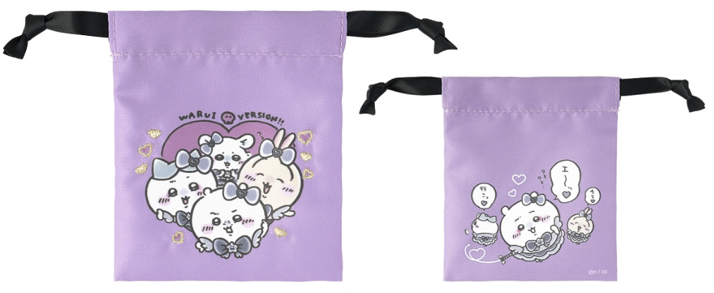 [Pre-order] "Chiikawa" Magical Chiikawa Bad Version Mini Drawstring Pouch - Momonga