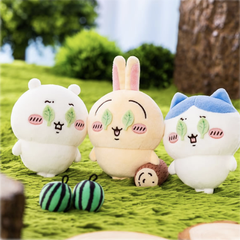 [Pre-order] "Chiikawa" Is this Suikawari (watermelon splitting)? Plush Mascot - Chiikawa