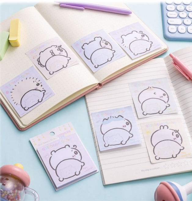 [Pre-order] "Chiikawa" Chiikawa Baby - Butt Memo