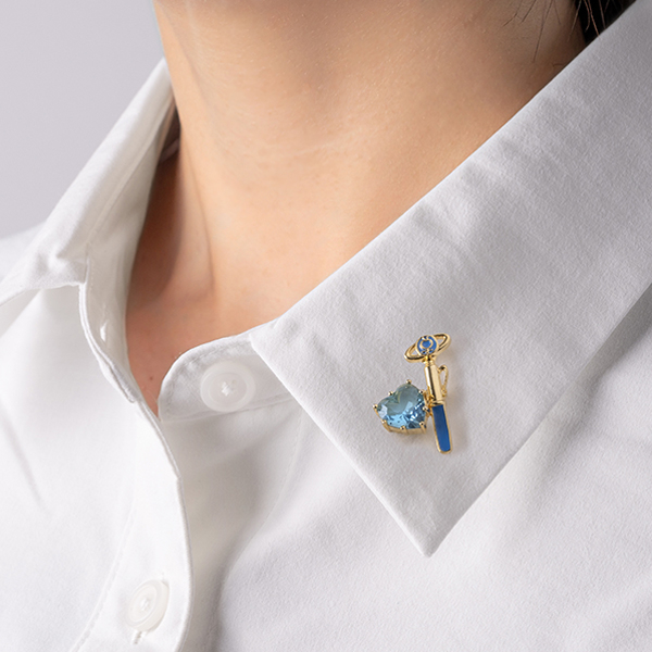 [Pre-order] "Pretty Guardian Sailor Moon" Official Store - Tack Pin Transformation Pen (Ami Mizuno)