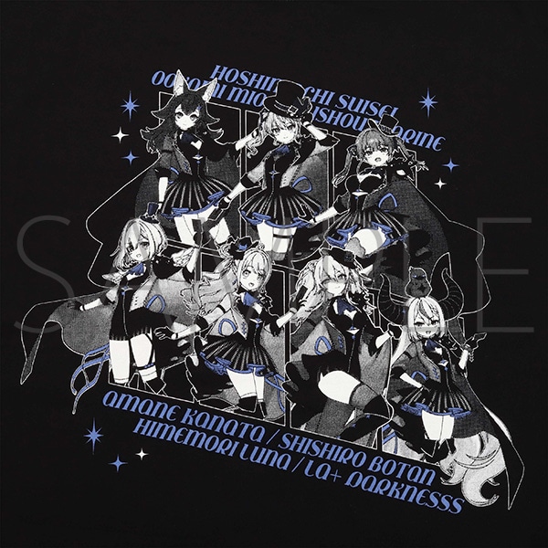 [Pre-order] hololive - Detective and Phantom Thief, Mystery Hidden in the Museum - T-shirt Phantom Thief