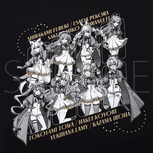 [Pre-order] hololive - Detective and Phantom Thief, Mystery Hidden in the Museum - T-shirt Detective