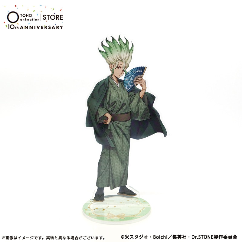[Pre-order] TOHO animation - "Dr. STONE" Original Acrylic Stand Senku Ishigami TaS10th Ver. [Made-to-order]