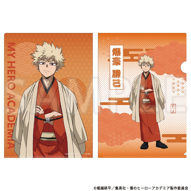 [Pre-order] TOHO animation - "My Hero Academia" Original A4 Clear File Katsuki Bakugo TaS10th Ver. [Made-to-order]