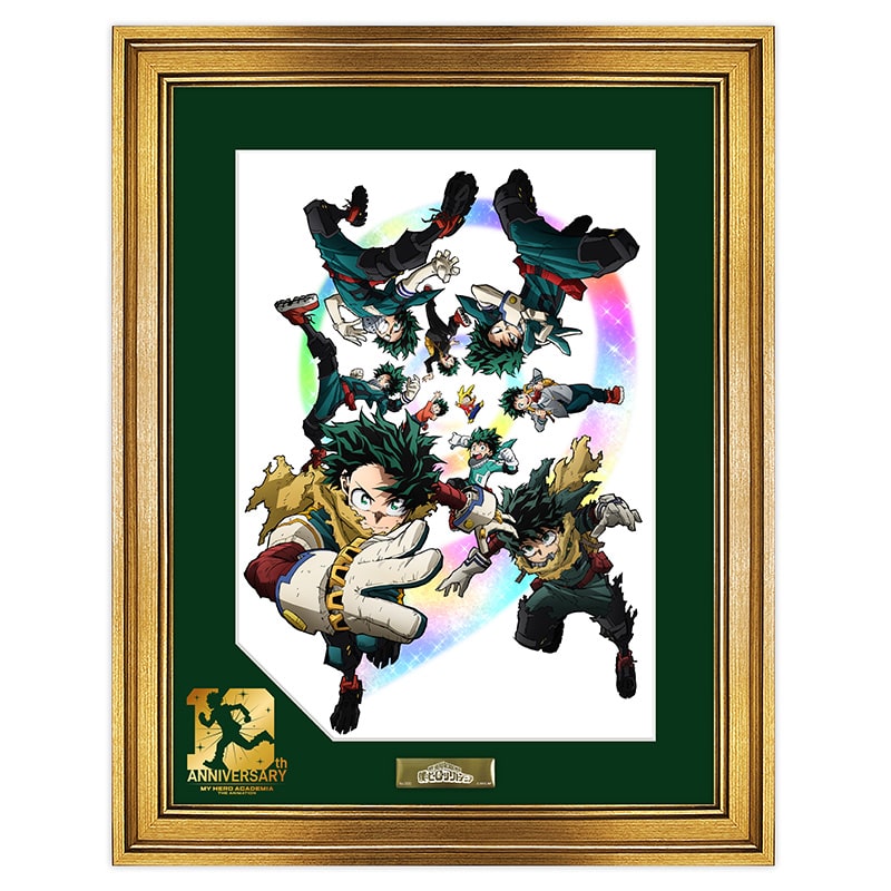 [Pre-order] TOHO animation - My Hero Academia TV Anime 10th Anniversary Special Visual A4 Character Fine Graph