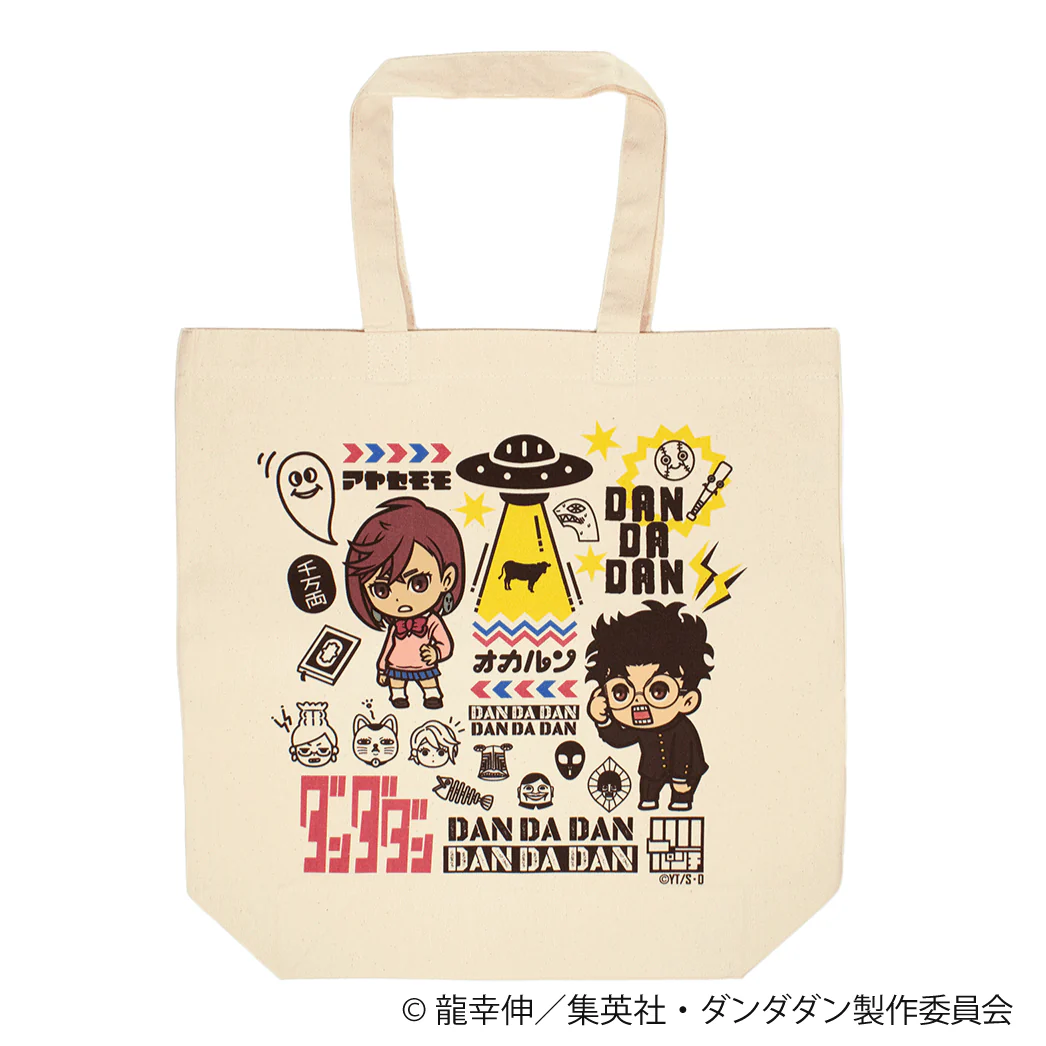 [In stock] "Dandadan" B-side Label Tote Bag