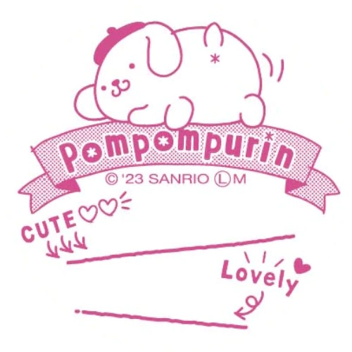 [Pre-order] Pom Pom Purin Capsule Stamp