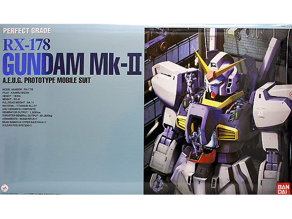 [Pre-order] 1/60 PG Gundam Rx-178 Mk-II AEUG White 