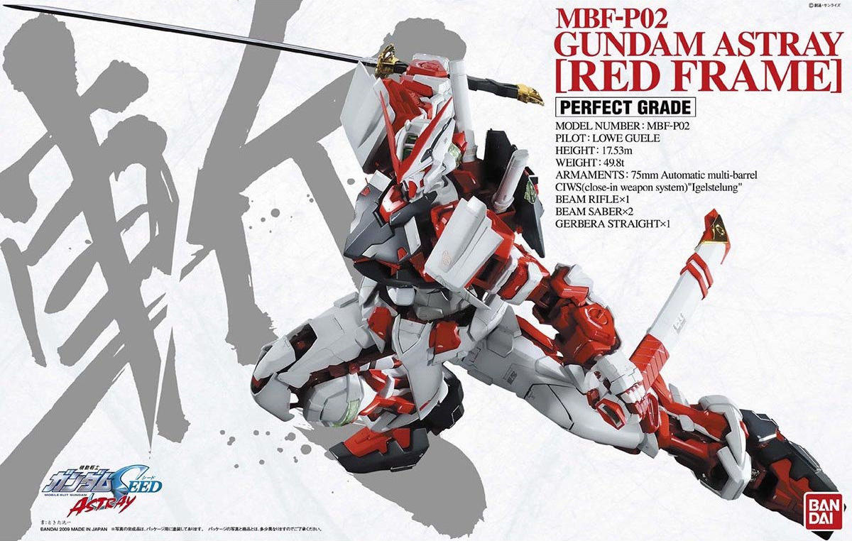 [Pre-order] PG Gundam Astray Red Frame (without Bonus Parts)