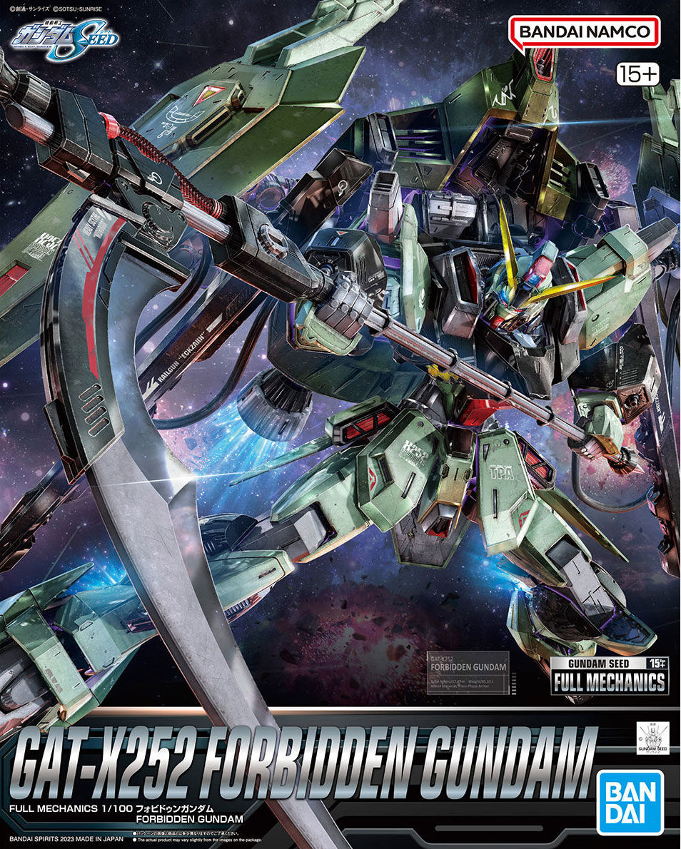 [Pre-order] 1/100 MG Gundam Seed Gundam Forbidden