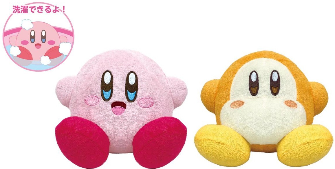 [In stock] Kirby: Chibi Plush Toy Washable Kirby