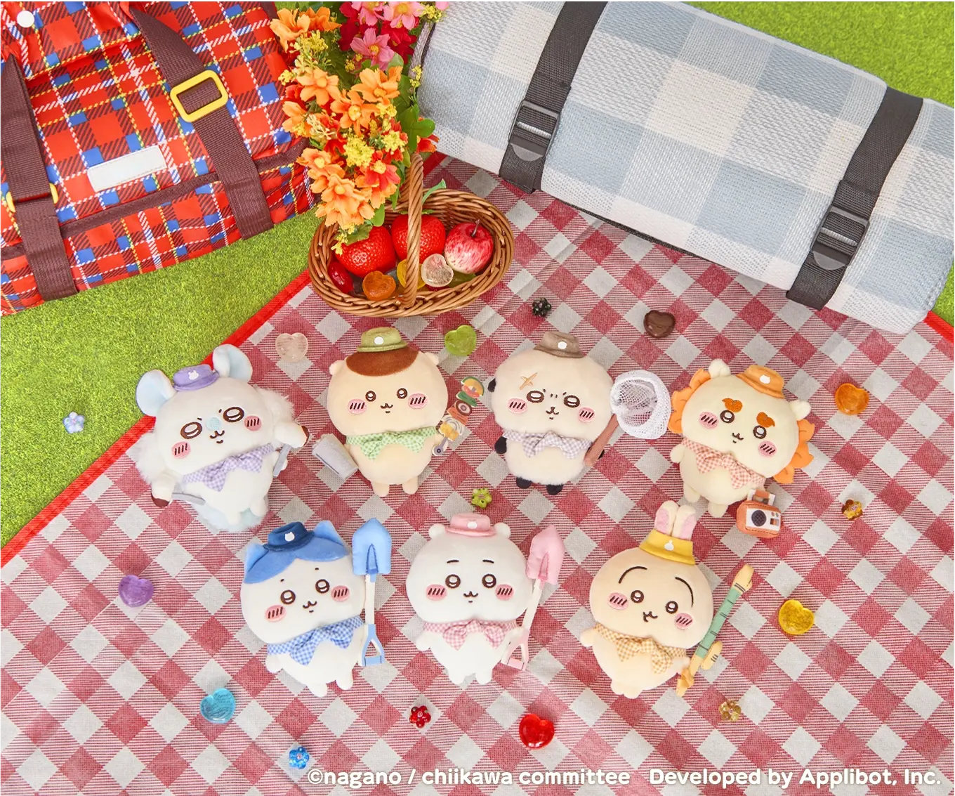 [Pre-order] "Chiikawa" Chiikawa Pocket Pinic Plush Mascot - Shisa