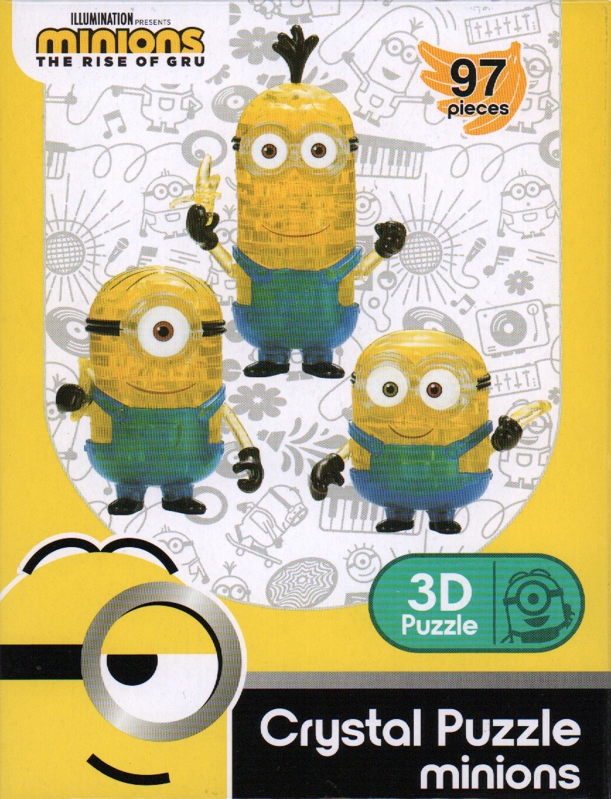 [In Stock] Crystal Puzzle: Minions 97pcs