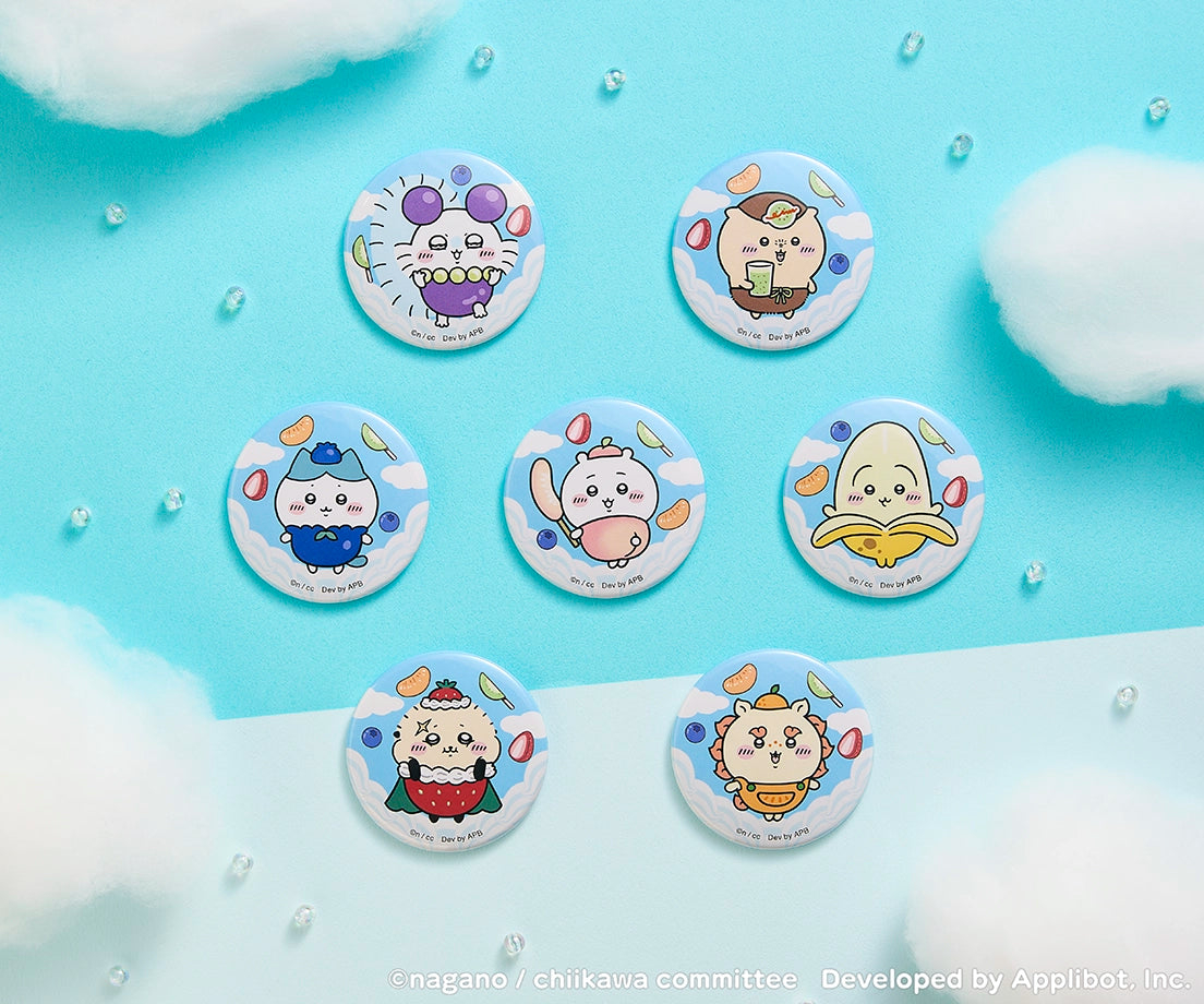 [Pre-order] "Chiikawa" Chiikawa Pocket Fruit Trading Can Badge