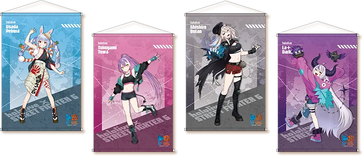 [Pre-order] Street Fighter 6 x hololive Collaboration - Tapestry