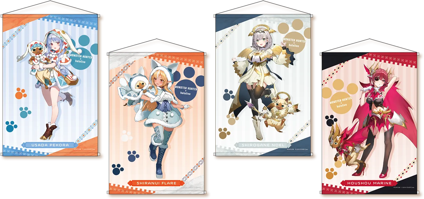 [Pre-order] CAPCOM Monster Hunter x hololive Production Merch