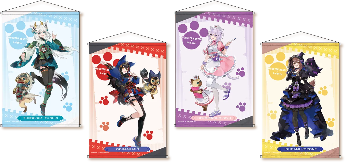 [Pre-order] CAPCOM Monster Hunter x hololive Production Vol.2 Merch