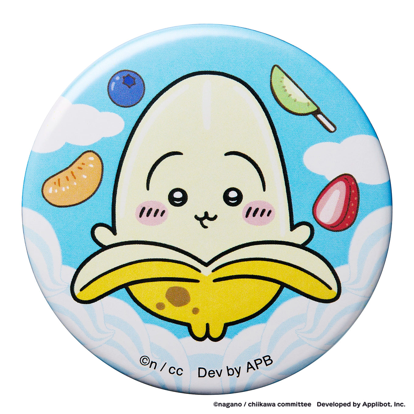 [Pre-order] "Chiikawa" Chiikawa Pocket Fruit Trading Can Badge