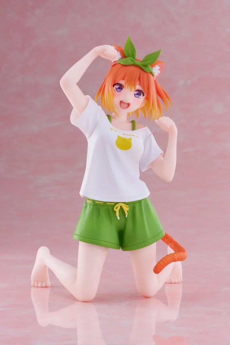 [Pre-order] Taito Prize "The Quintessential Quintuplets ∬" Desktop Cute Figure Yotsuba Nakano -Cat Roomwear Ver.-