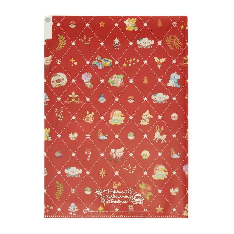 [Pre-order] "Pokémon" Heartwarming Christmas A4 Clear File