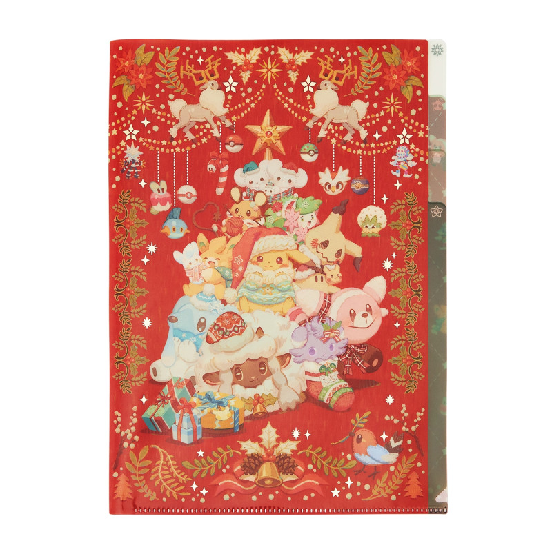 [Pre-order] "Pokémon" Heartwarming Christmas A4 Clear File
