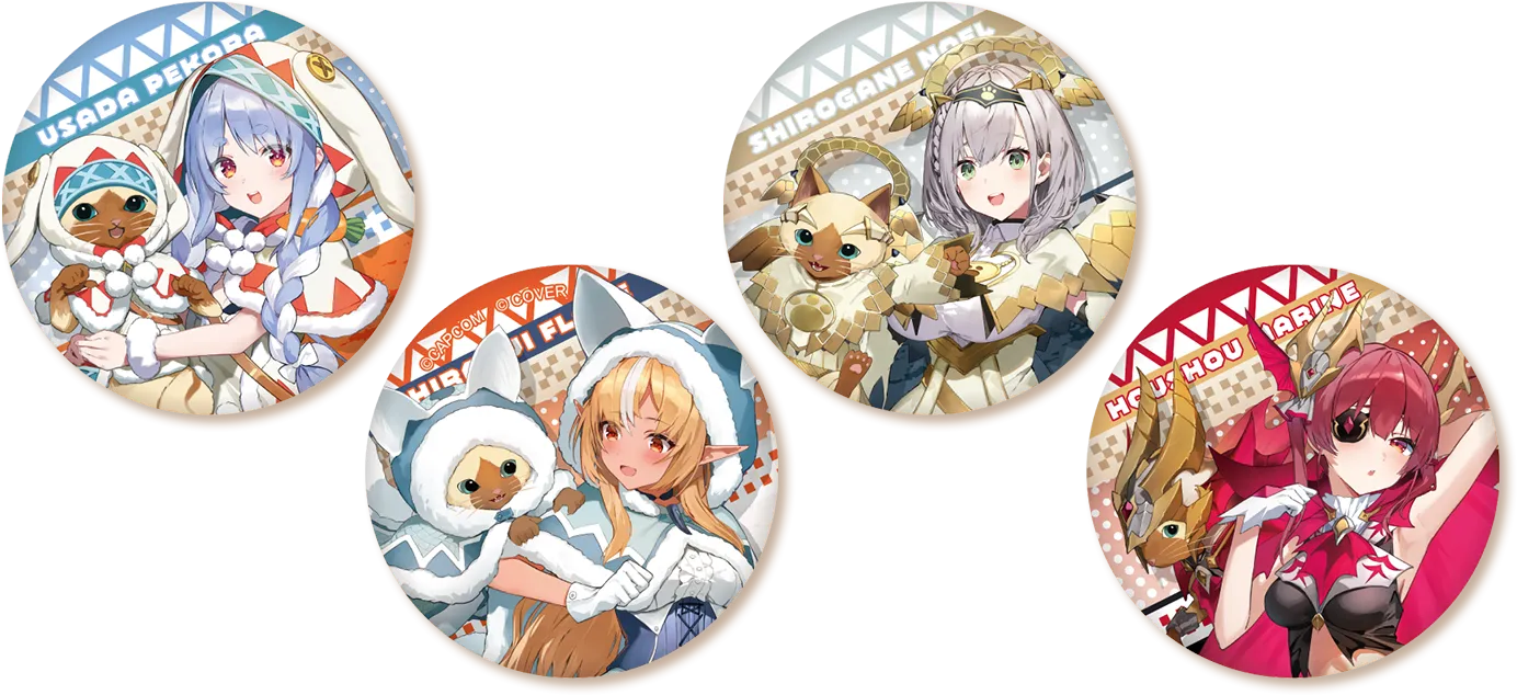 [Pre-order] CAPCOM Monster Hunter x hololive Production Merch