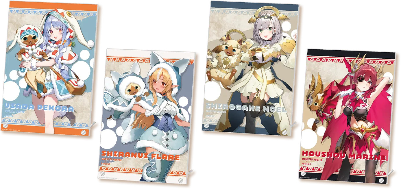 [Pre-order] CAPCOM Monster Hunter x hololive Production Merch