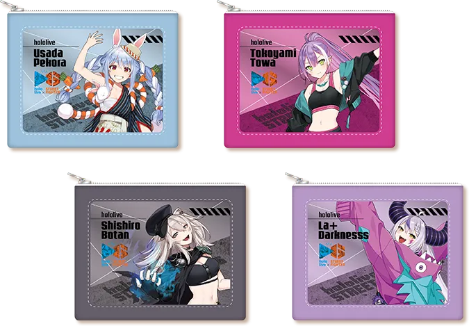 [Pre-order] Street Fighter 6 x hololive Collaboration - Window flat pouch (4 types)