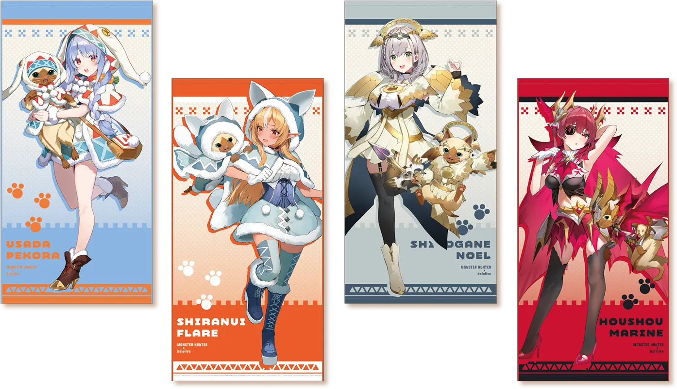 [Pre-order] CAPCOM Monster Hunter x hololive Production Merch