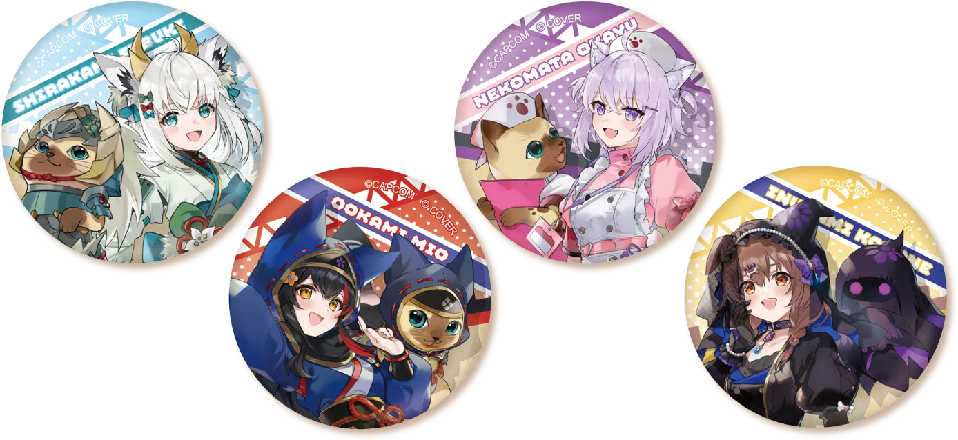 [Pre-order] CAPCOM Monster Hunter x hololive Production Vol.2 Merch