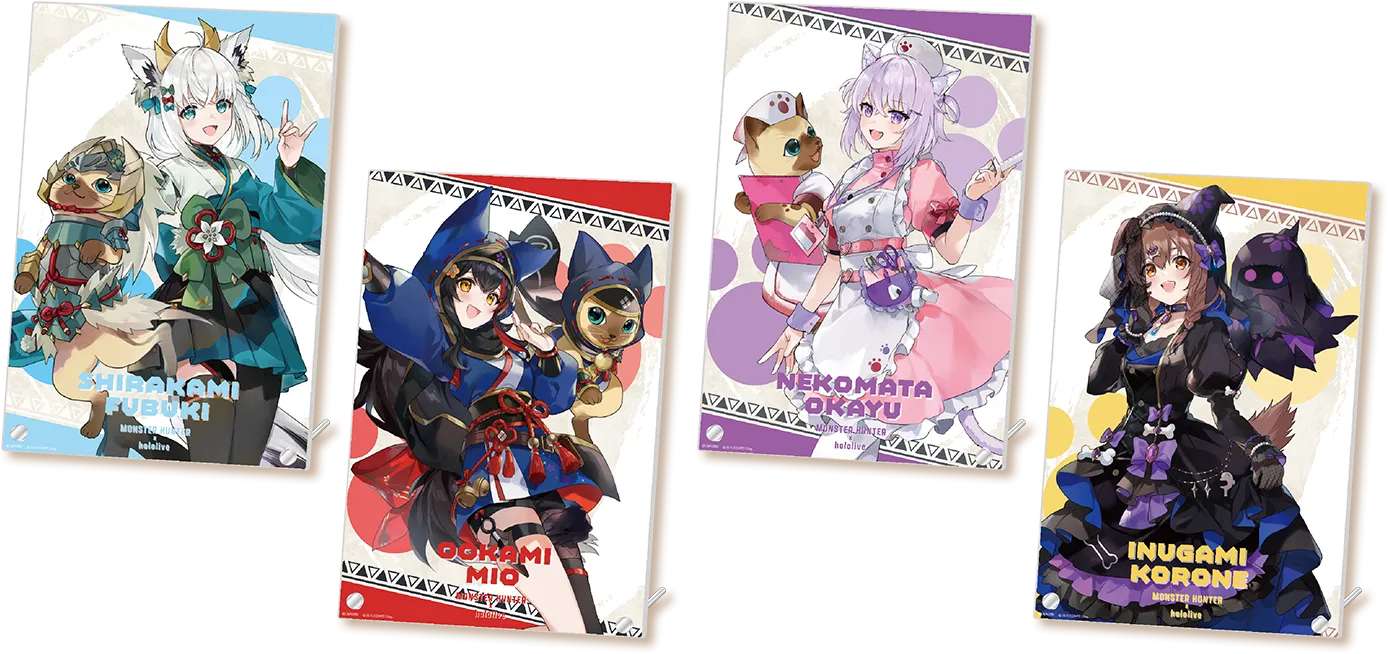 [Pre-order] CAPCOM Monster Hunter x hololive Production Vol.2 Merch