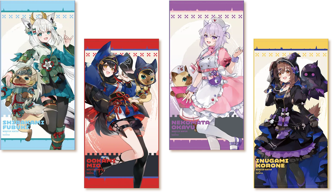 [Pre-order] CAPCOM Monster Hunter x hololive Production Vol.2 Merch