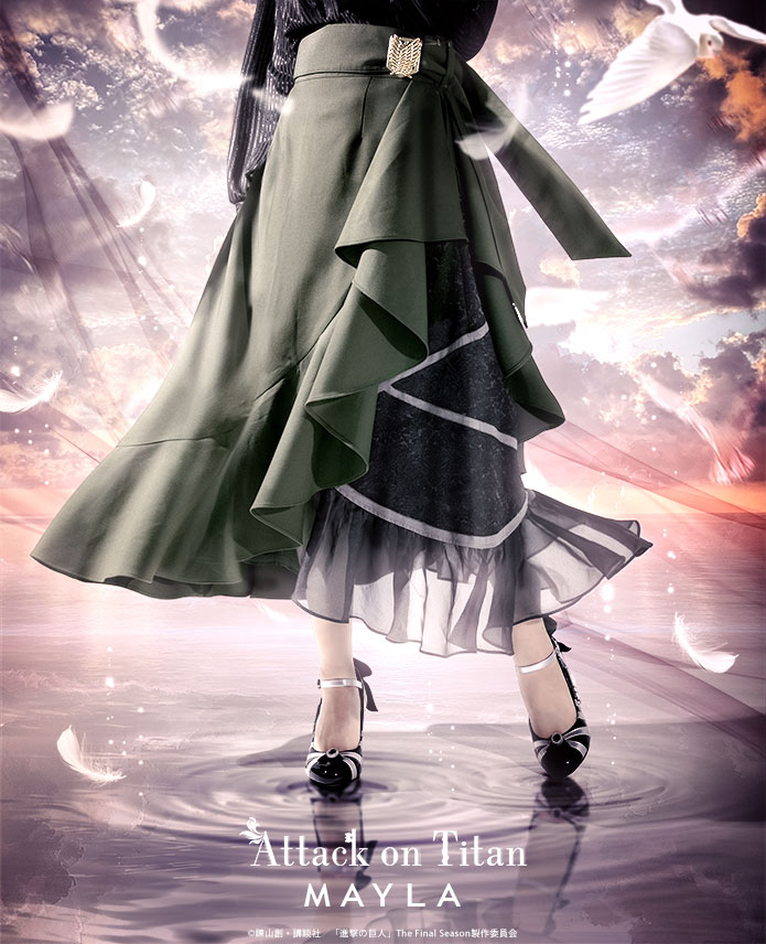 [Pre-order] "Attack on Titan" x MAYLA Iconic Skirt - The Final Season Ver. -