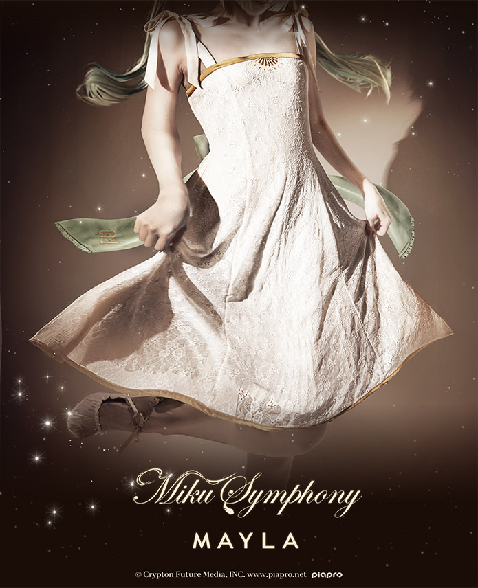[Pre-order] MAYLA Miku Symphony ICONIQUE DRESS  - Myla Hatsune Miku Symphony Iconic Dress 