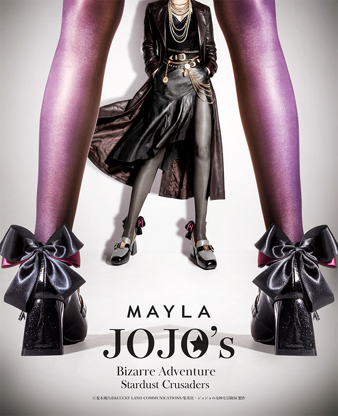 [Pre-order] "JOJO'S BIZARRE ADVENTURE Stardust Crusaders" x MAYLA Iconic Pumps/ Heels - Jotaro Kujo
