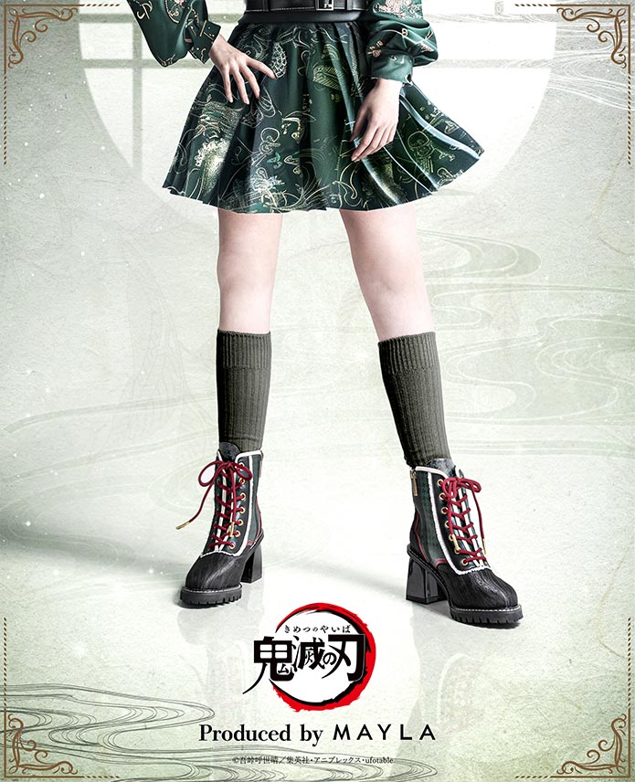 [Pre-order] "Demon Slayer: Kimetsu no Yaiba" x MAYLA Iconic Boots - Tanjiro Kamado