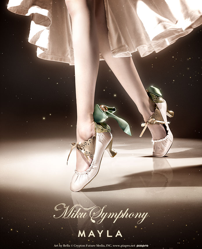 [Pre-order] "Hatsune Miku" x MAYLA Hatsune Miku Symphony Iconic Shoes Object Pumps / Heels