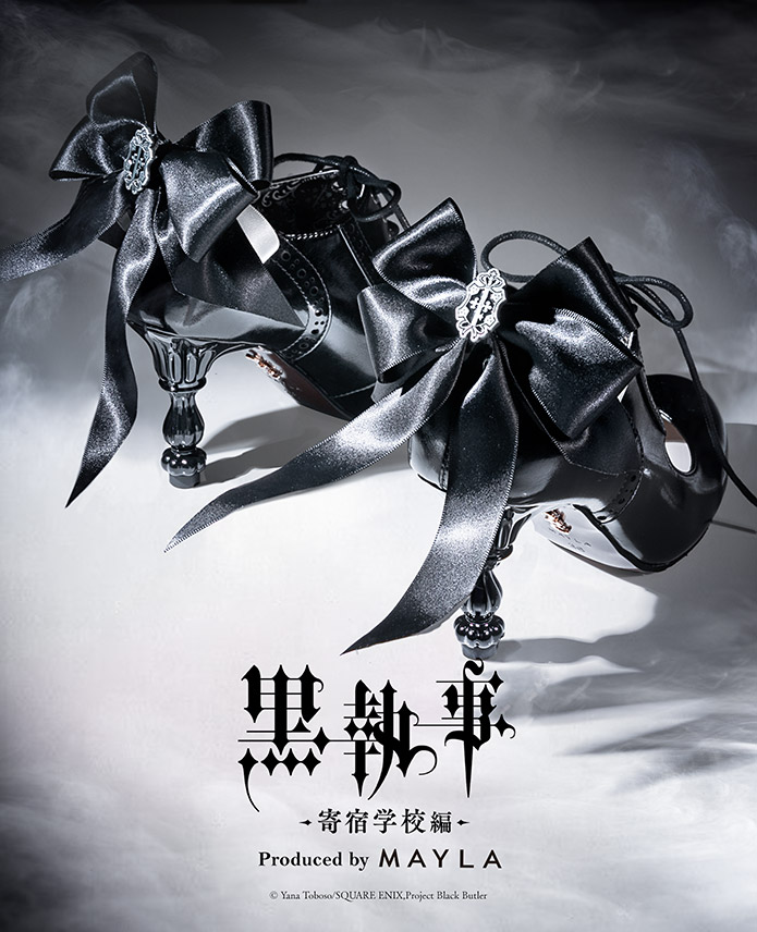 [Pre-order] "Black Butler: Boarding School Arc" x MAYLA - Iconic Shoe Object Pumps / Heels - Sebastian Michaelis